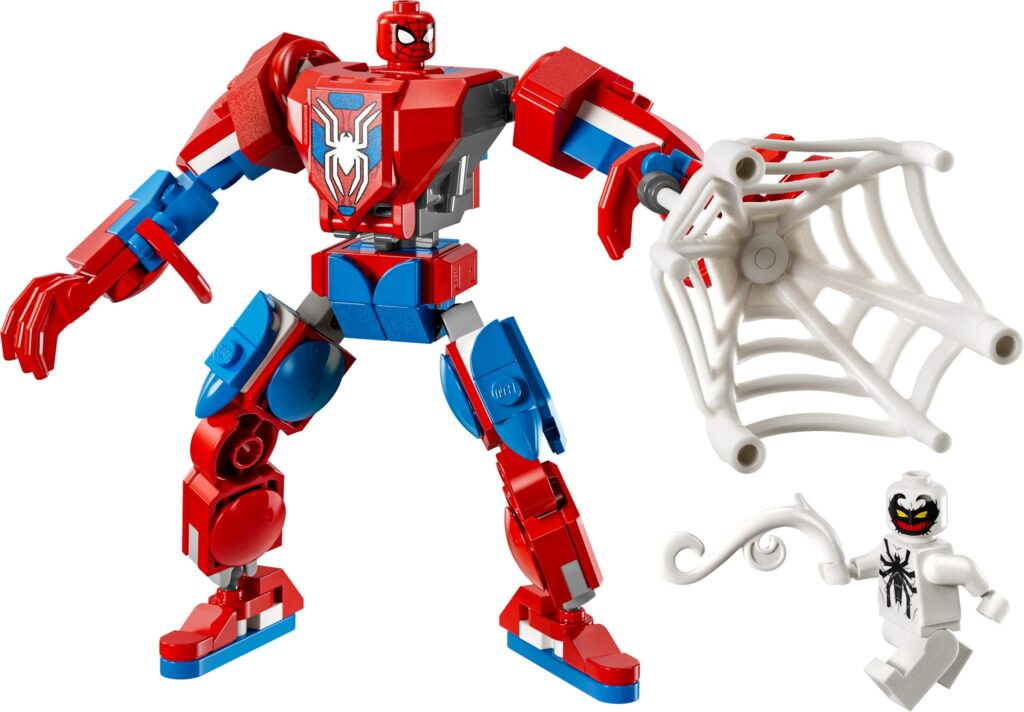 Set 76308 Armadura Robótica de Spider-Man vs. el Anti-Venom de LEGO Marvel