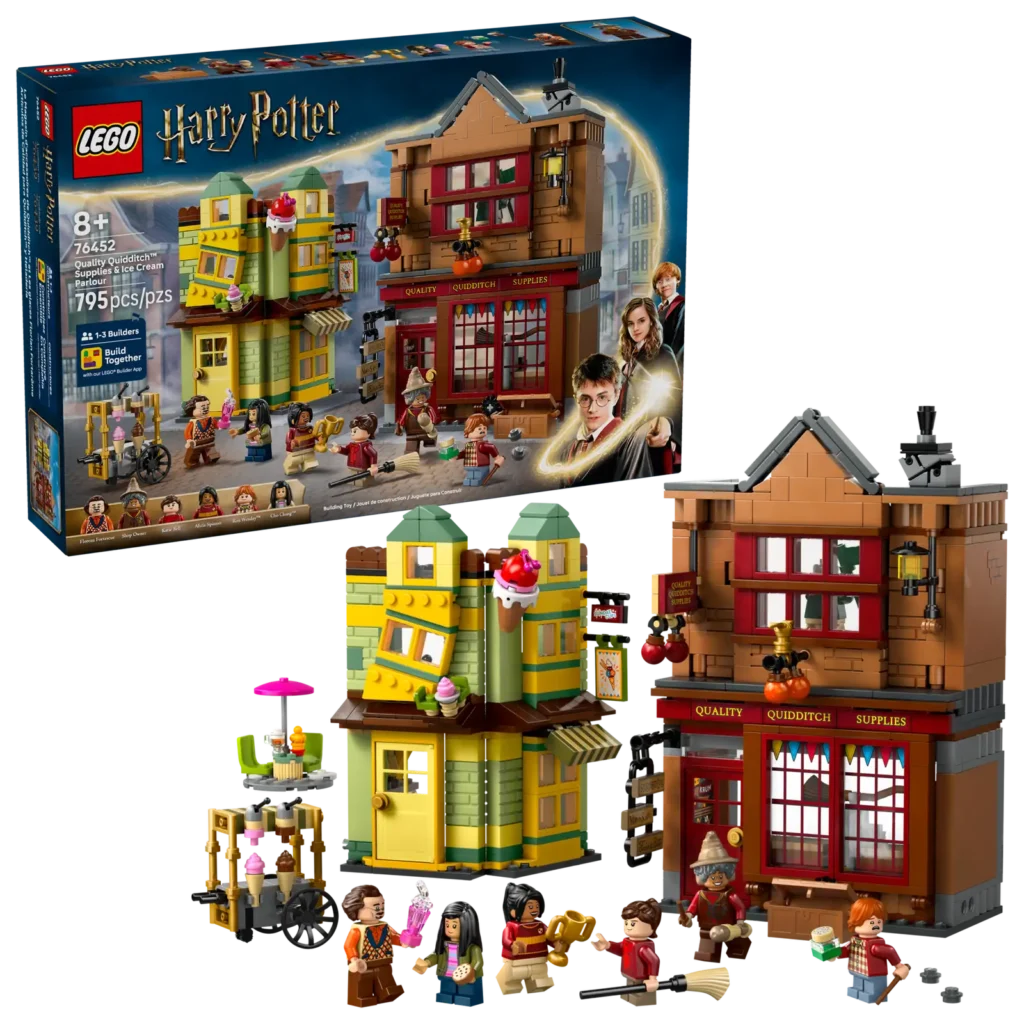 Set 76452 Artículos de Calidad para Quidditch™ y Heladería de LEGO Harry Potter