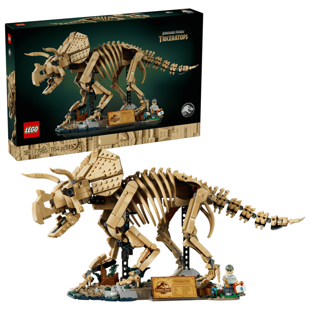 LEGO 77985 Fósiles de Dinosaurio: Triceratops