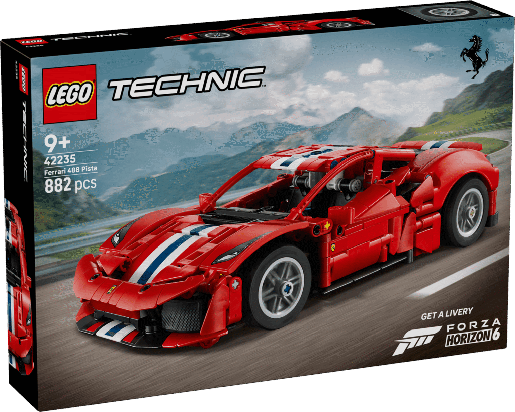 LEGO 42235 Coche Ferrari 488 PISTA