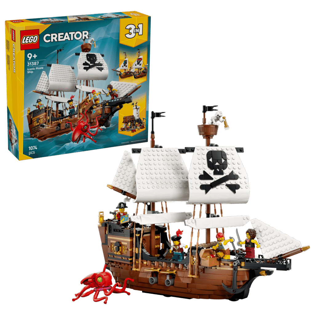 LEGO 31387 Barco Pirata Clásico