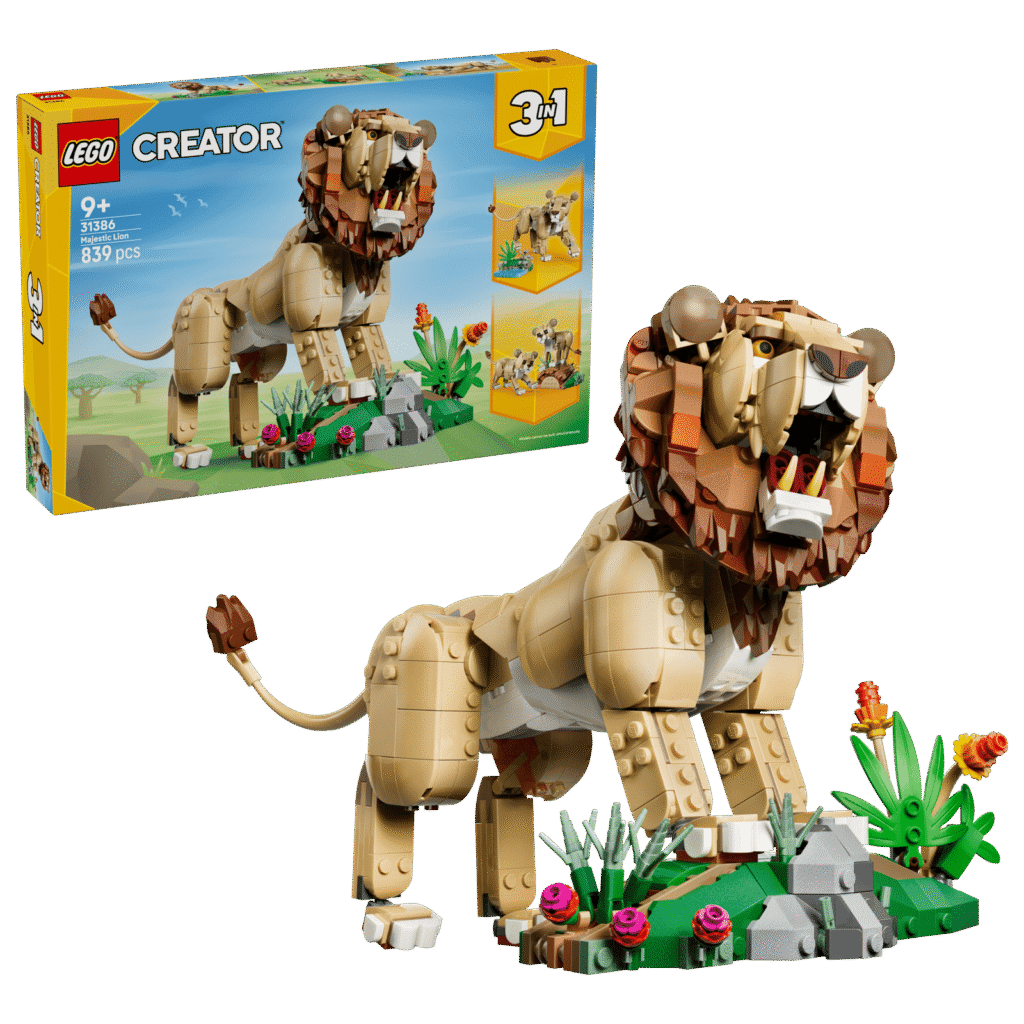 LEGO 31386 Fauna Salvaje: León Majestuoso