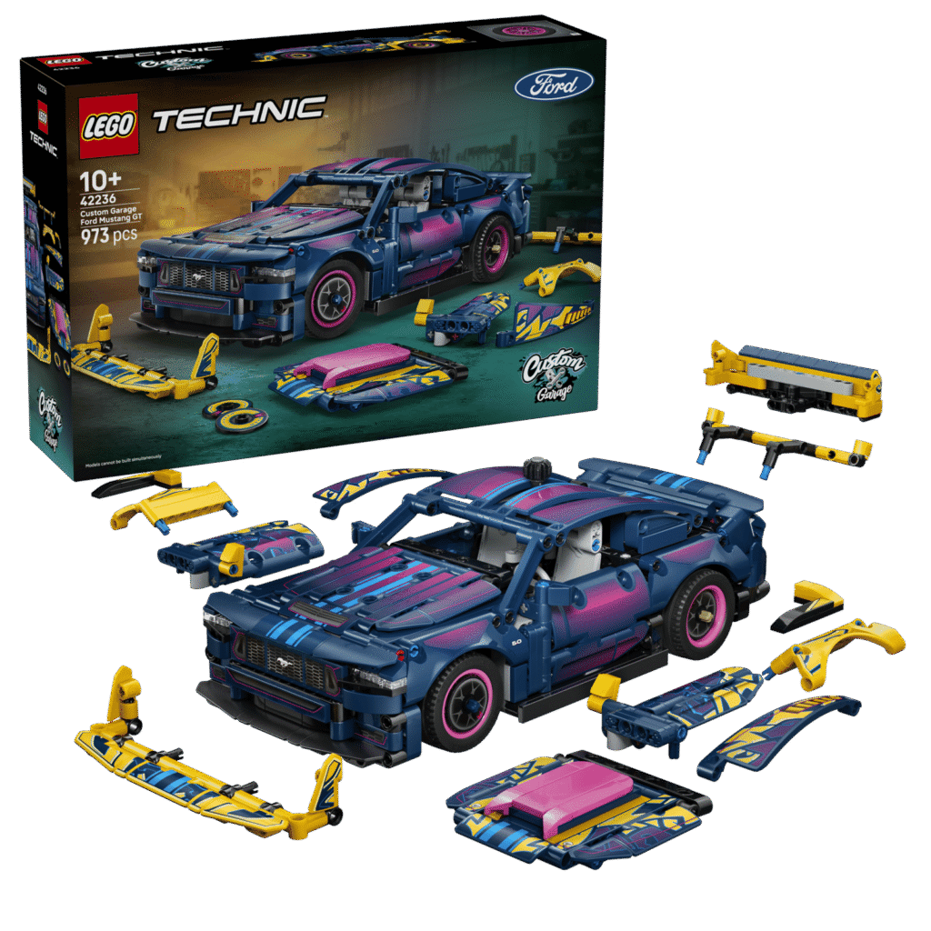 LEGO 42236 Taller de Tuning: Coche Ford Mustang GT