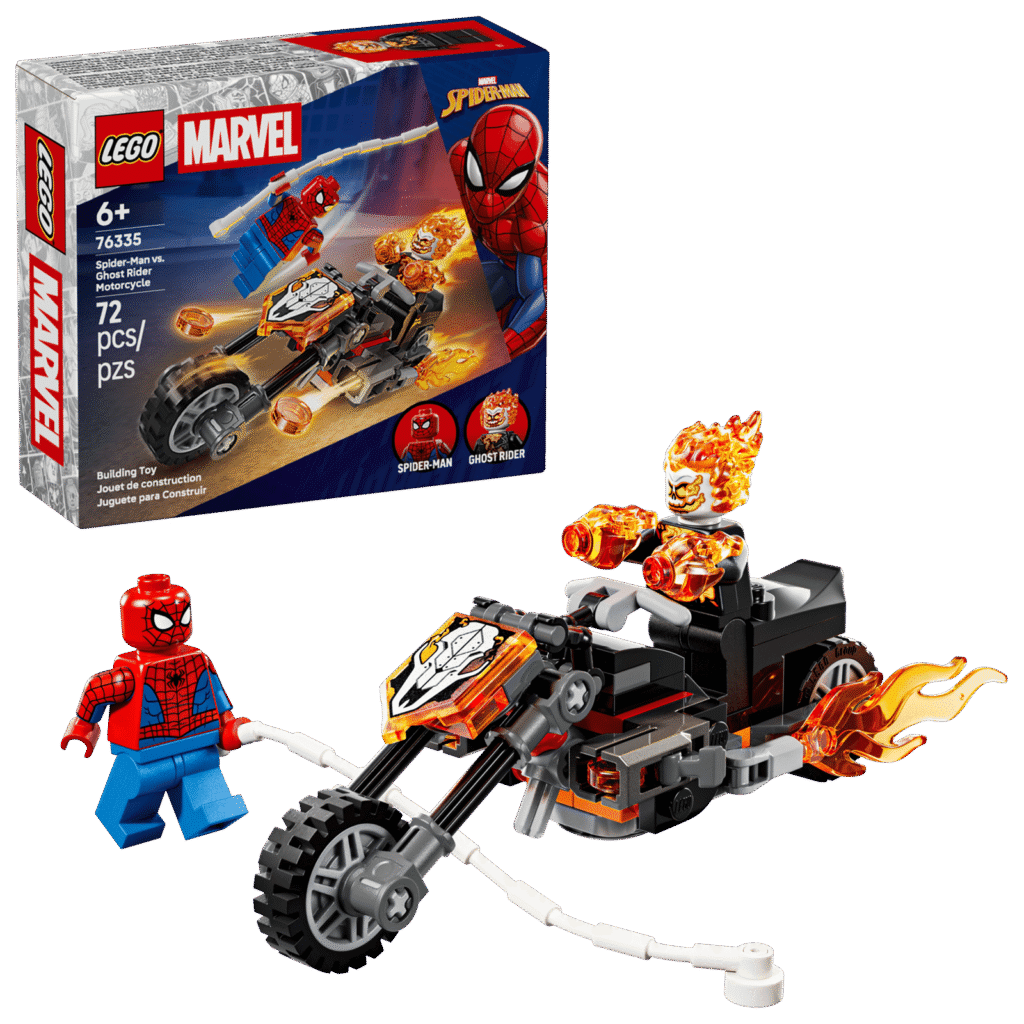 LEGO 76351 Spider-Man vs. Moto del Motorista Fantasma