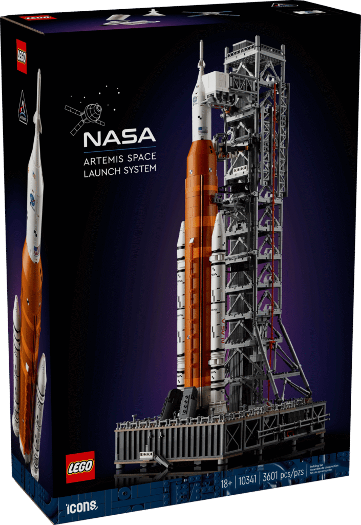 LEGO 10341 Sistema de Lanzamiento Espacial Artemis de la NASA