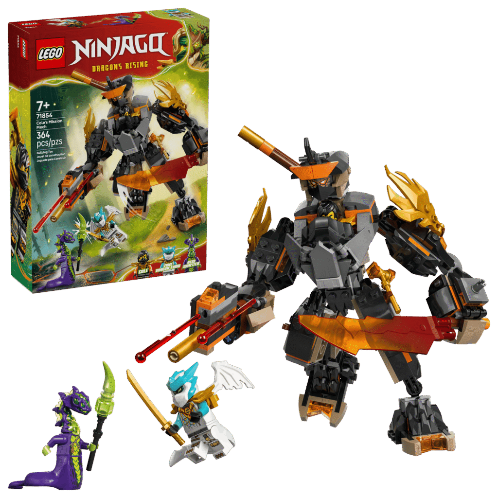 LEGO 71854 Meca de Misión de Cole y Zane Dragón
