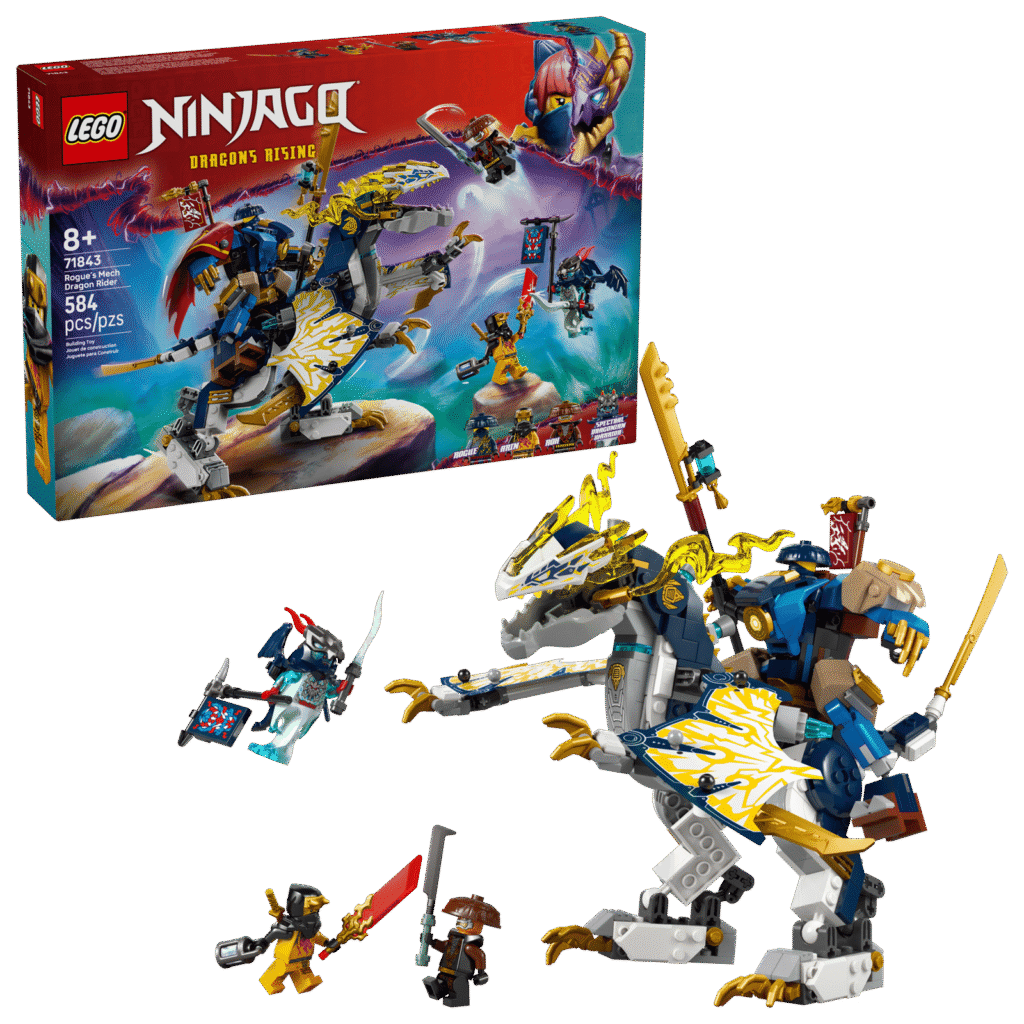 LEGO 71843 Meca de Rogue y Dragón