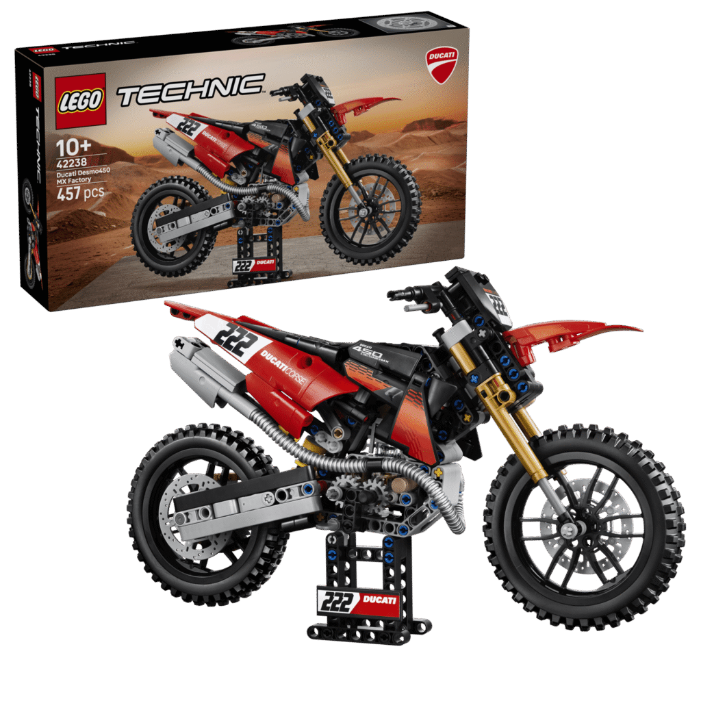 LEGO 42238 Moto Ducati Desmo450 MX Factory