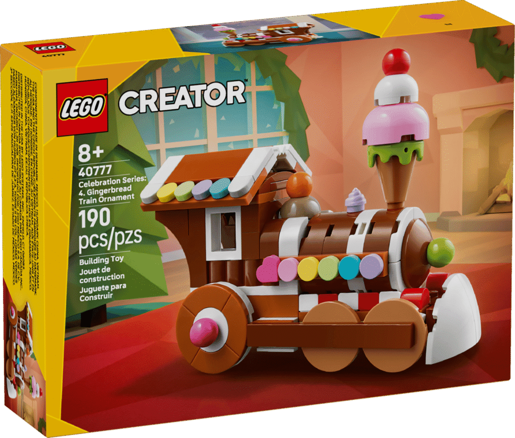 LEGO 40777 Colección Celebraciones: Adorno de Tren de Galleta