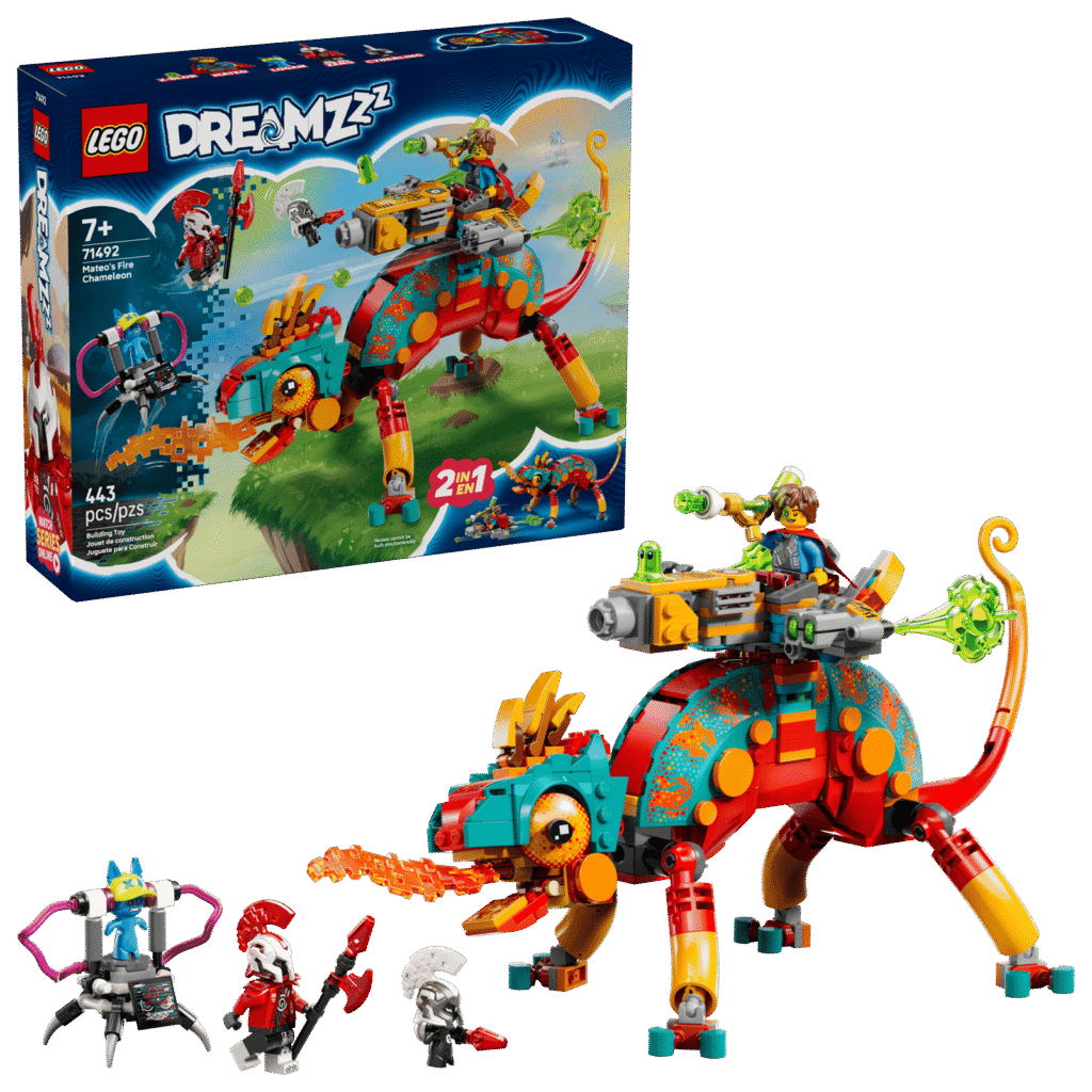 LEGO 71492 Camaleón Llameante de Mateo