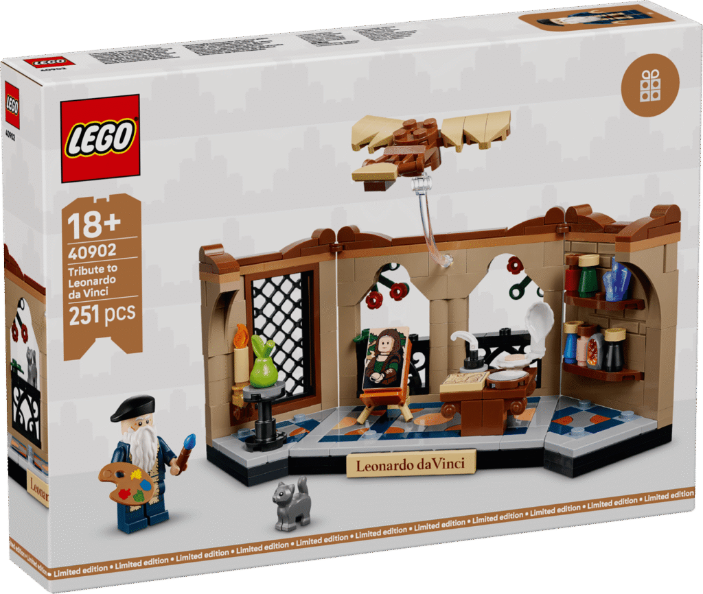 LEGO 40902 Homenaje a Leonardo da Vinci